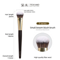 Texamo Slope Blush & Contour Brush | Powder Cream Dotting Contour Makeup Brush QXL F Series Slope Blush