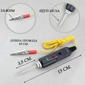 Car Voltage Tester Probe | 12V 24V Vehicle Circuit Tester Automotive Circuit Tester QXL A