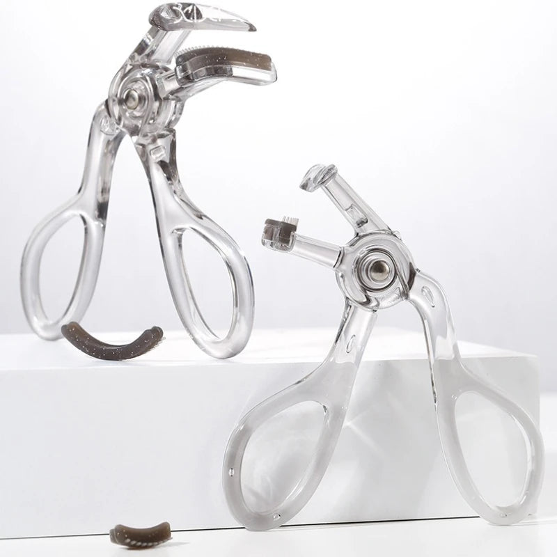Wide-Angle Eyelash Curler with Built-In Comb | All Eye Shapes Eyelash Curler QXL