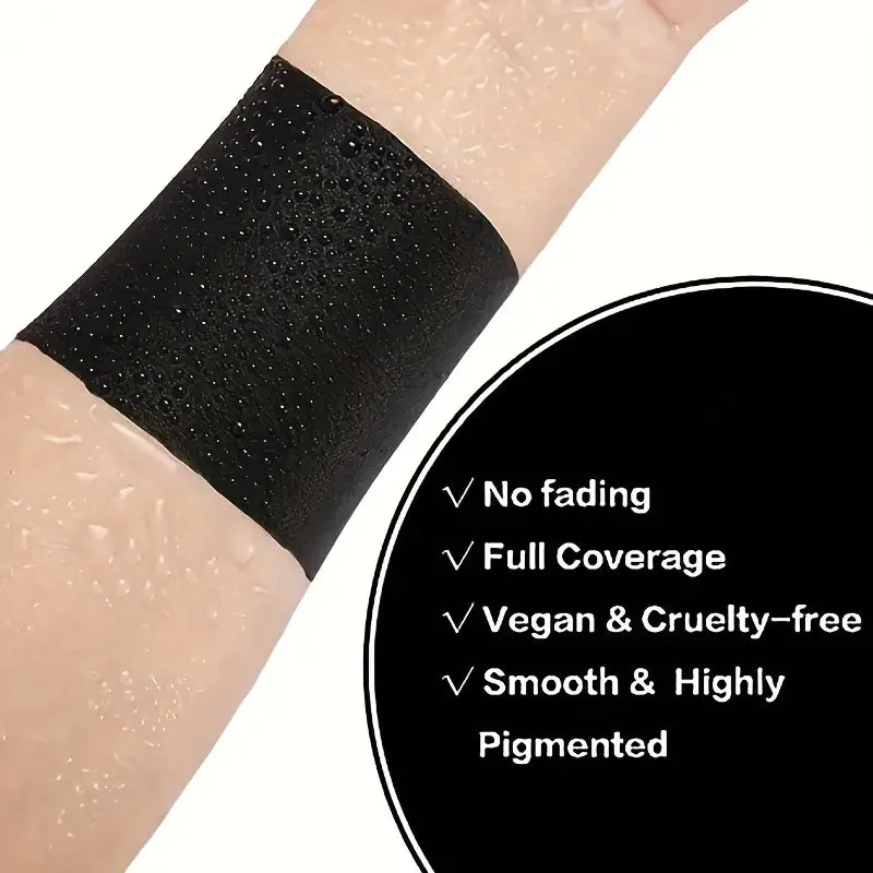 VERONNI Black Face & Body Paint Stick | Waterproof Eye Black Face & Body Paint QXL