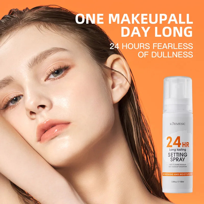 KORMESIC 24HR Makeup Setting Spray – Hydrating Mist 100ml Makeup Setting Spray QXL