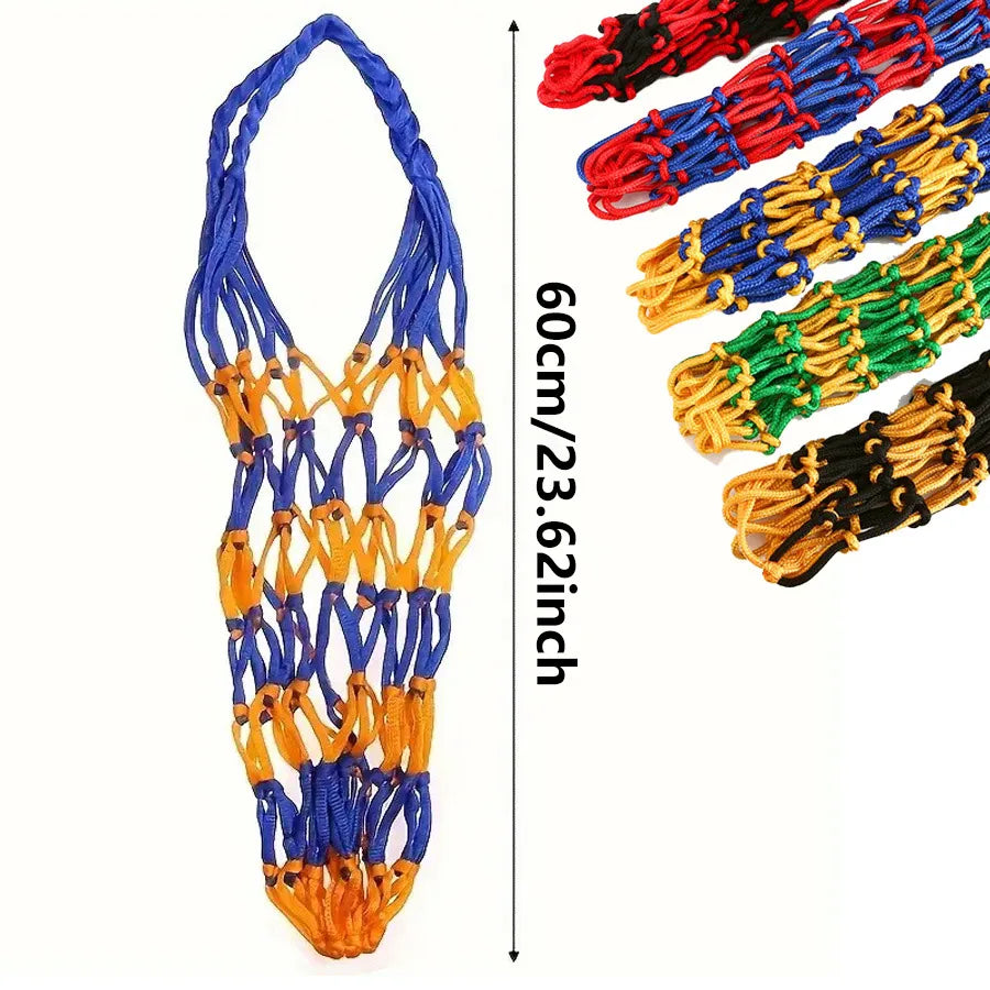Nylon Mesh Ball Storage Net Bag | Thick Woven 1–4 Pack Sports Ball Net Bag QXL