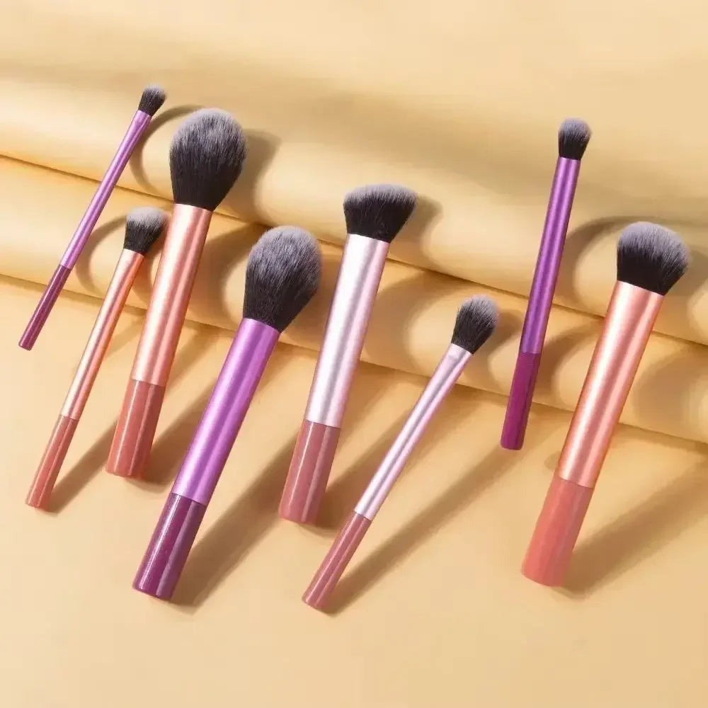 7-Piece Synthetic Makeup Brush Set | Blush, Concealer & Eyeshadow Makeup Brush Set QXL