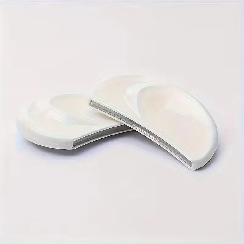 2-Pack Curved Crescent Moon Nail Files – Stainless Steel Curved Nail File QXL