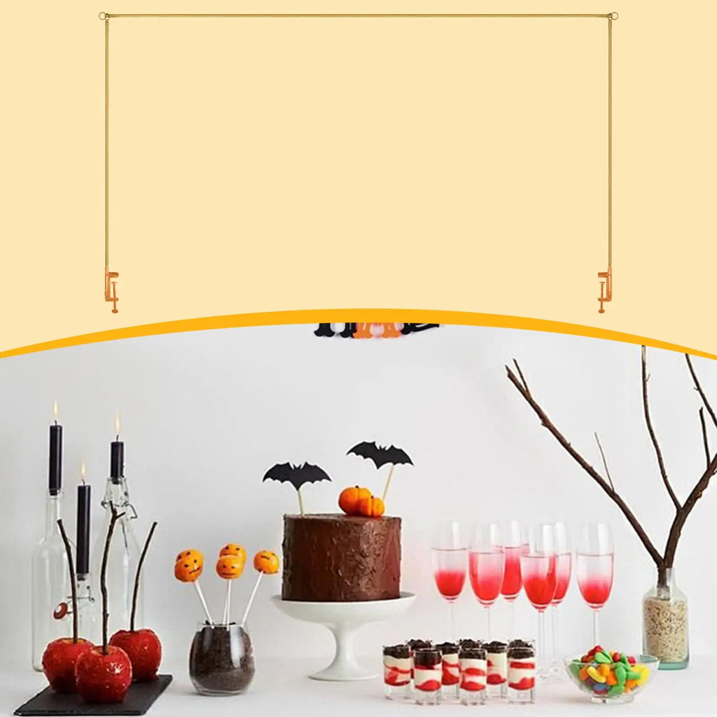 Adjustable Table Arch Stand with Clamps | Balloon & Event Rack Event Decoration Stand QXL