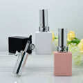 Empty Glass Nail Polish Bottles 10ml & 15ml with Brush Lid Nail Polish Bottle QXL 15ml Pink