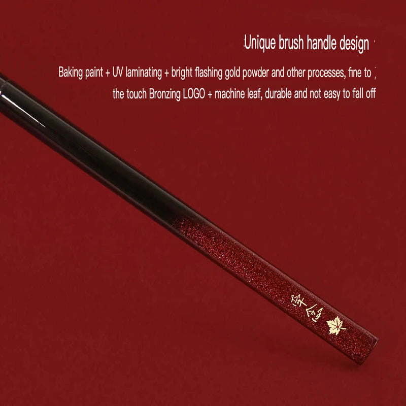 H29 Large Eyeshadow Blending Brush | Goat Hair & Wool Eyeshadow Blending Brush QXL