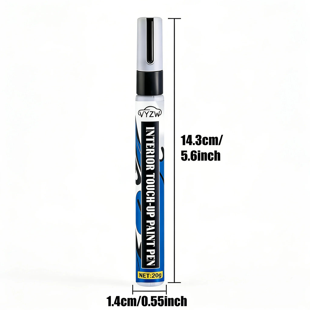 Car Interior Scratch Touch-Up Pen | Black Plastic & Leather Car Touch-Up Pen QXL