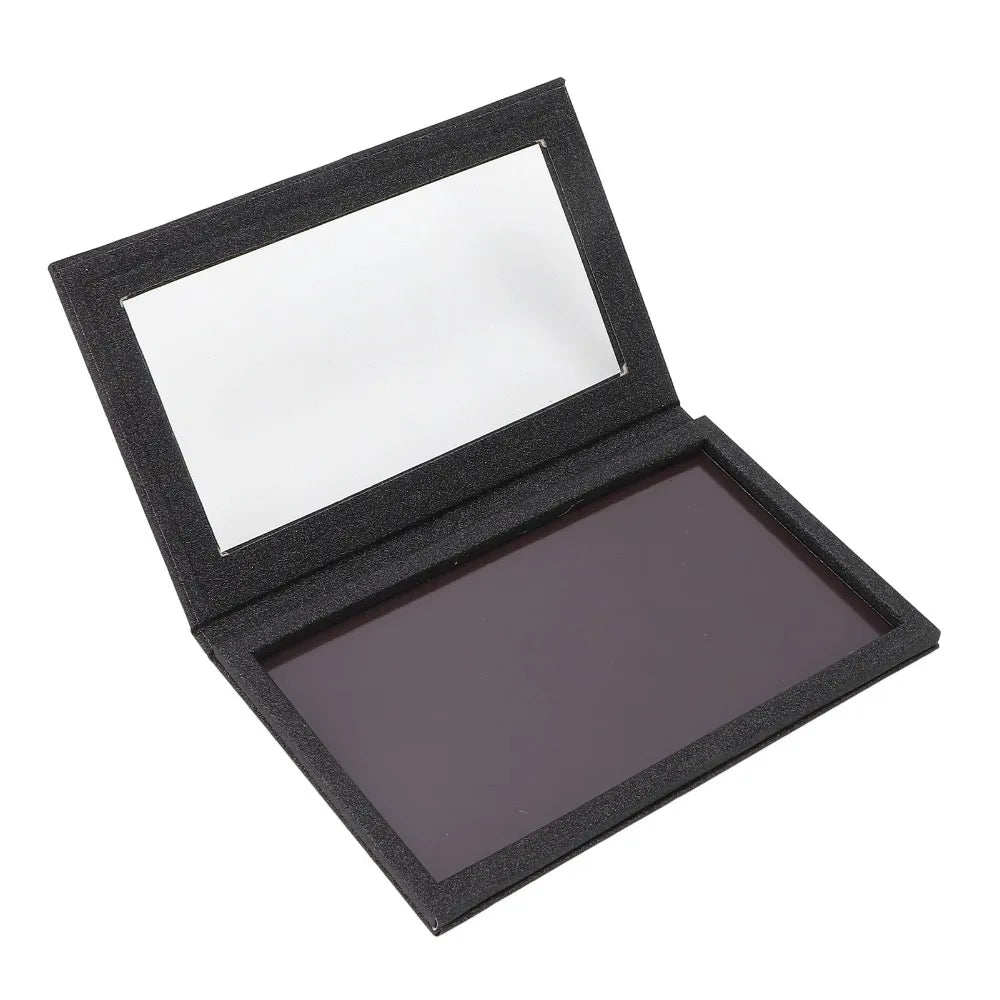 Large Magnetic Empty Eyeshadow Palette – Clear Lid DIY Storage Makeup Palette Organizer QXL A