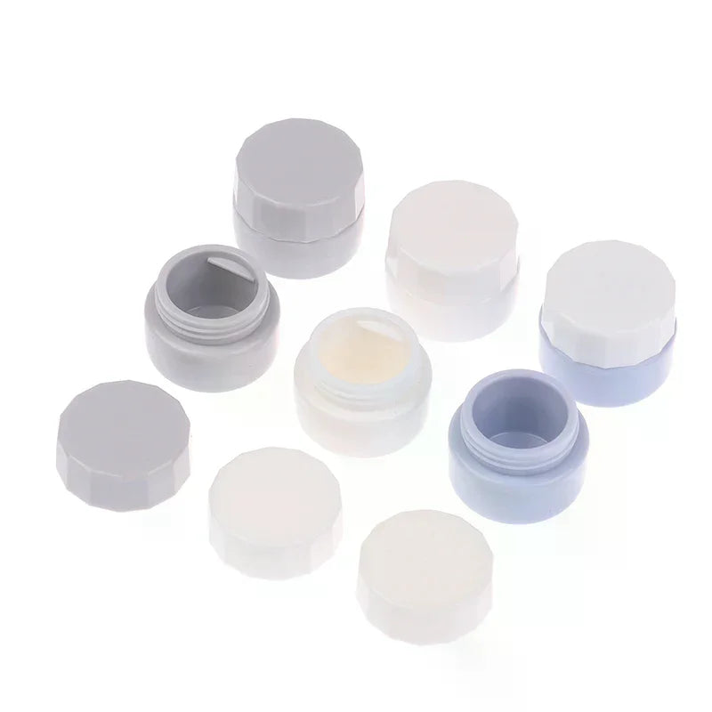 2-Pack 5ml Empty Nail Gel Jars | Polish & UV Glue Storage Nail Gel Storage Jar QXL