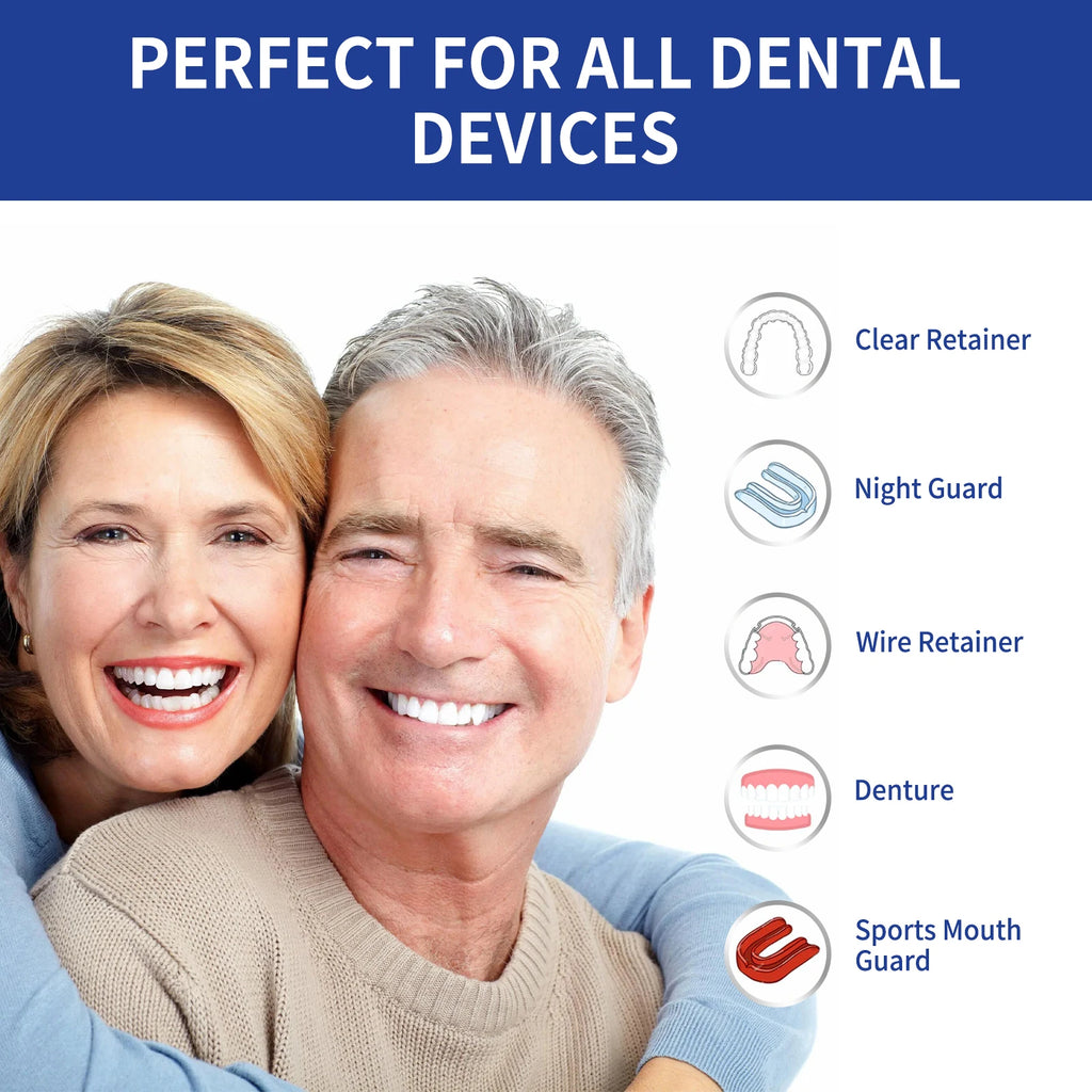 100-Pack Denture Cleaning Tablets | Retainer & Aligner Cleaner Denture Cleaning Tablets QXL