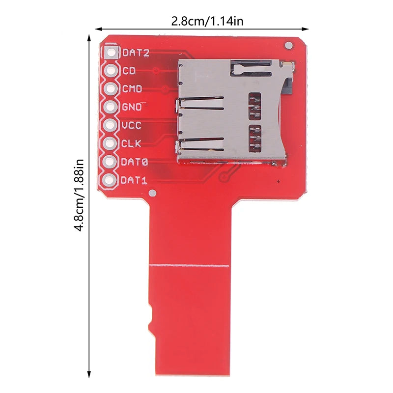 MicroSD TF Card Adapter Module for Arduino – PCB Board SD Card Adapter Module QXL