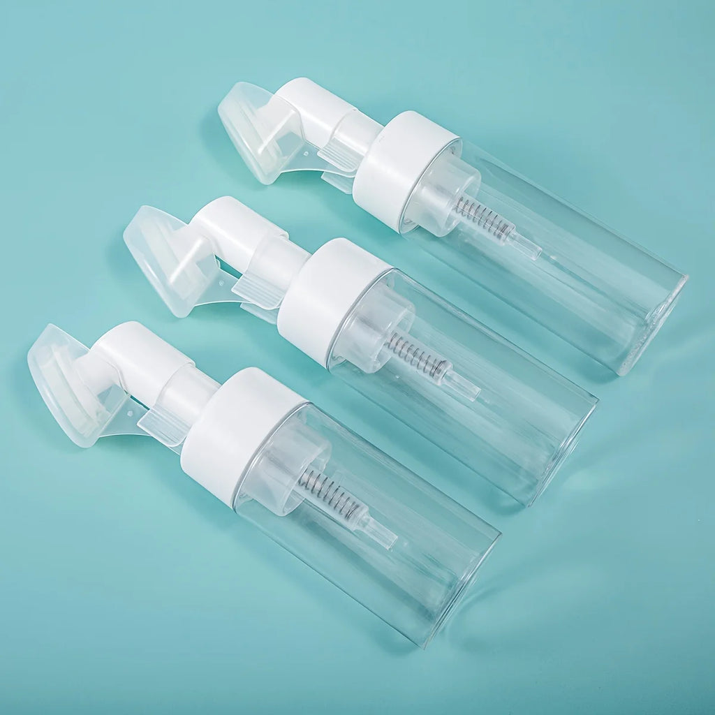 Foam Pump Dispenser Bottle & Silicone Brush | 100–200ml Foam Pump Dispenser QXL
