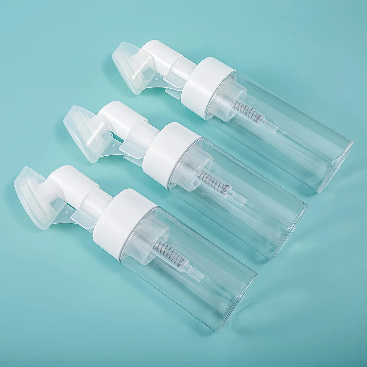 Foam Pump Dispenser Bottle & Silicone Brush | 100–200ml Foam Pump Dispenser QXL