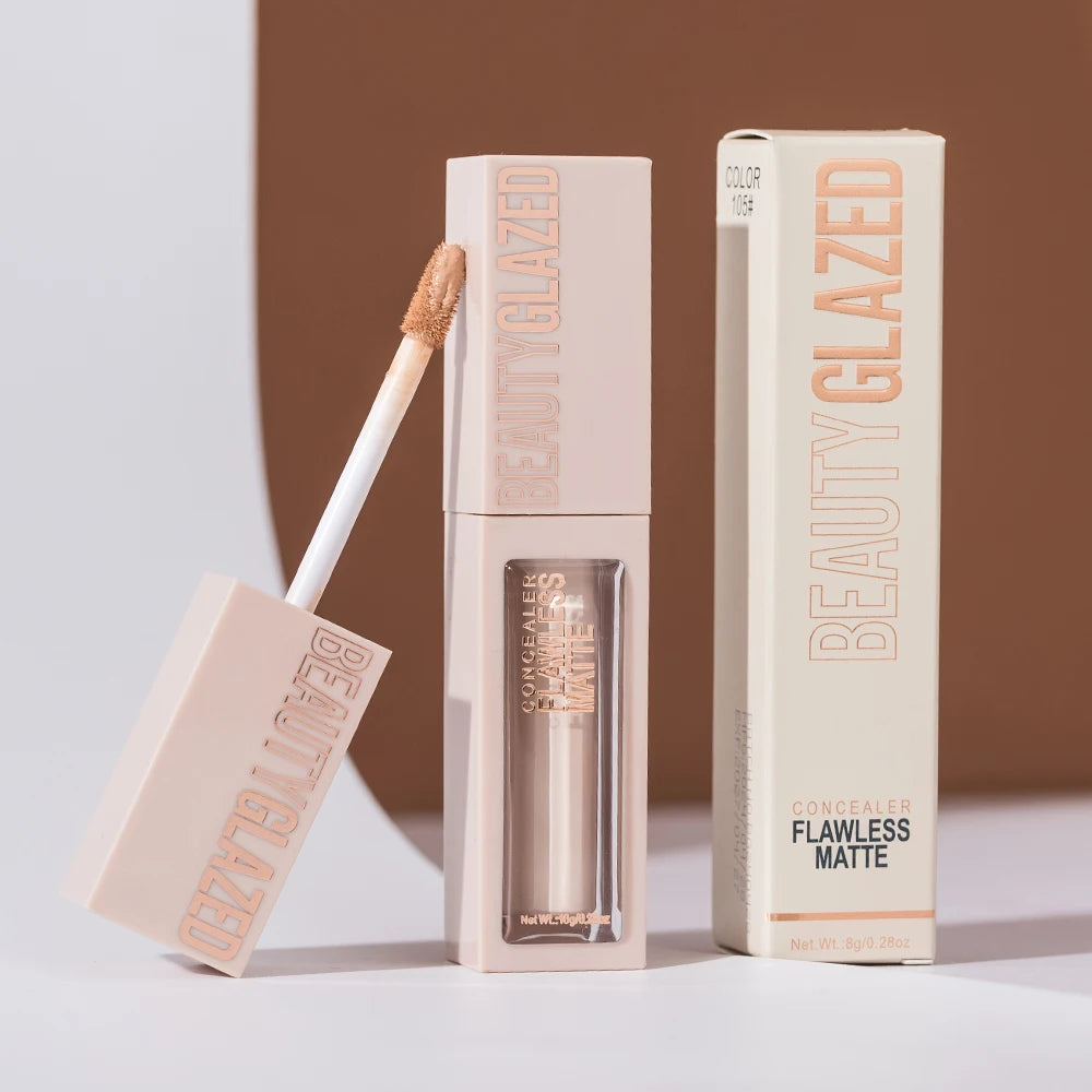 Beauty Glazed 10-Shade Matte Liquid Concealer | Full Coverage Liquid Concealer QXL