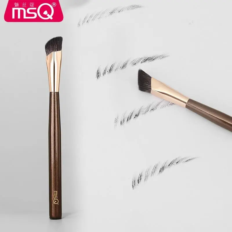 Square Eyebrow Brush – Powder, Sculpting & Hairline Brow Tool Eyebrow Makeup Brush QXL