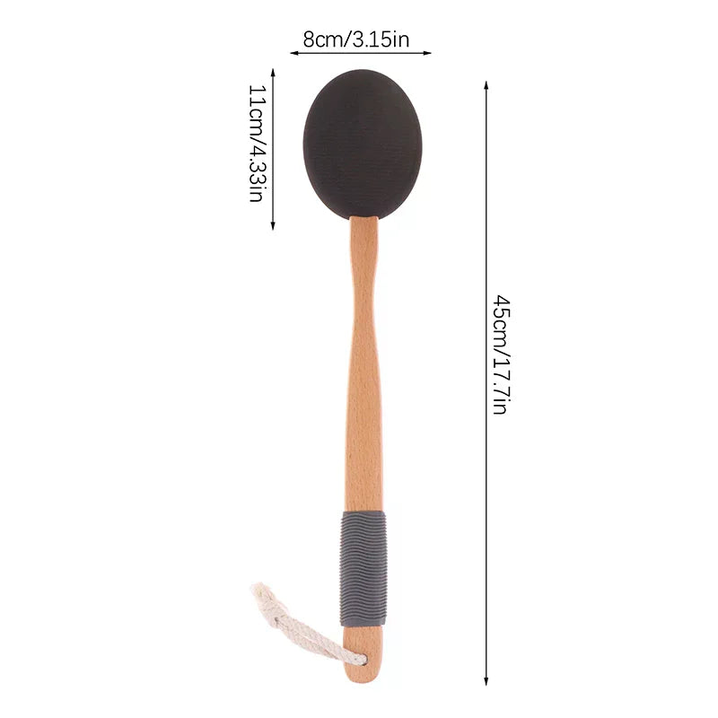 Long Handle Back Lotion & Sunscreen Applicator – EVA Pad Back Lotion Applicator QXL
