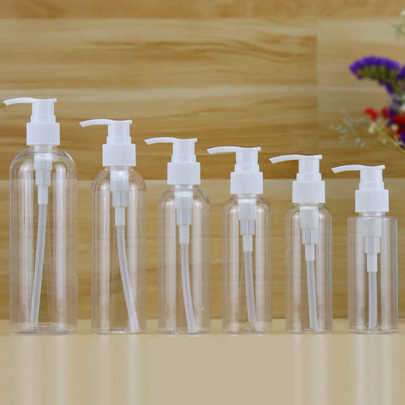 Refillable Press Pump Bottle for Lotion, Cream & Shampoo Refillable Pump Bottle QXL