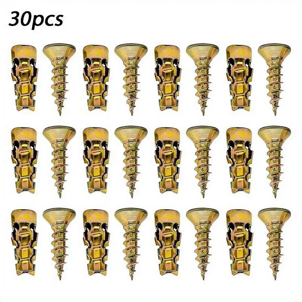 30/50/100-Pack Cabinet Hinge Expansion Screw Set | M2×3 Expansion Screw Set QXL