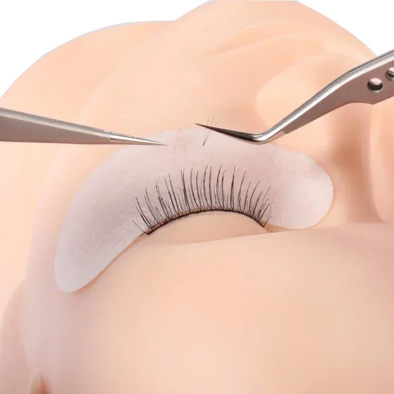 Professional Eyelash Extension Tweezers – Stainless Steel Set Lash Extension Tweezers QXL