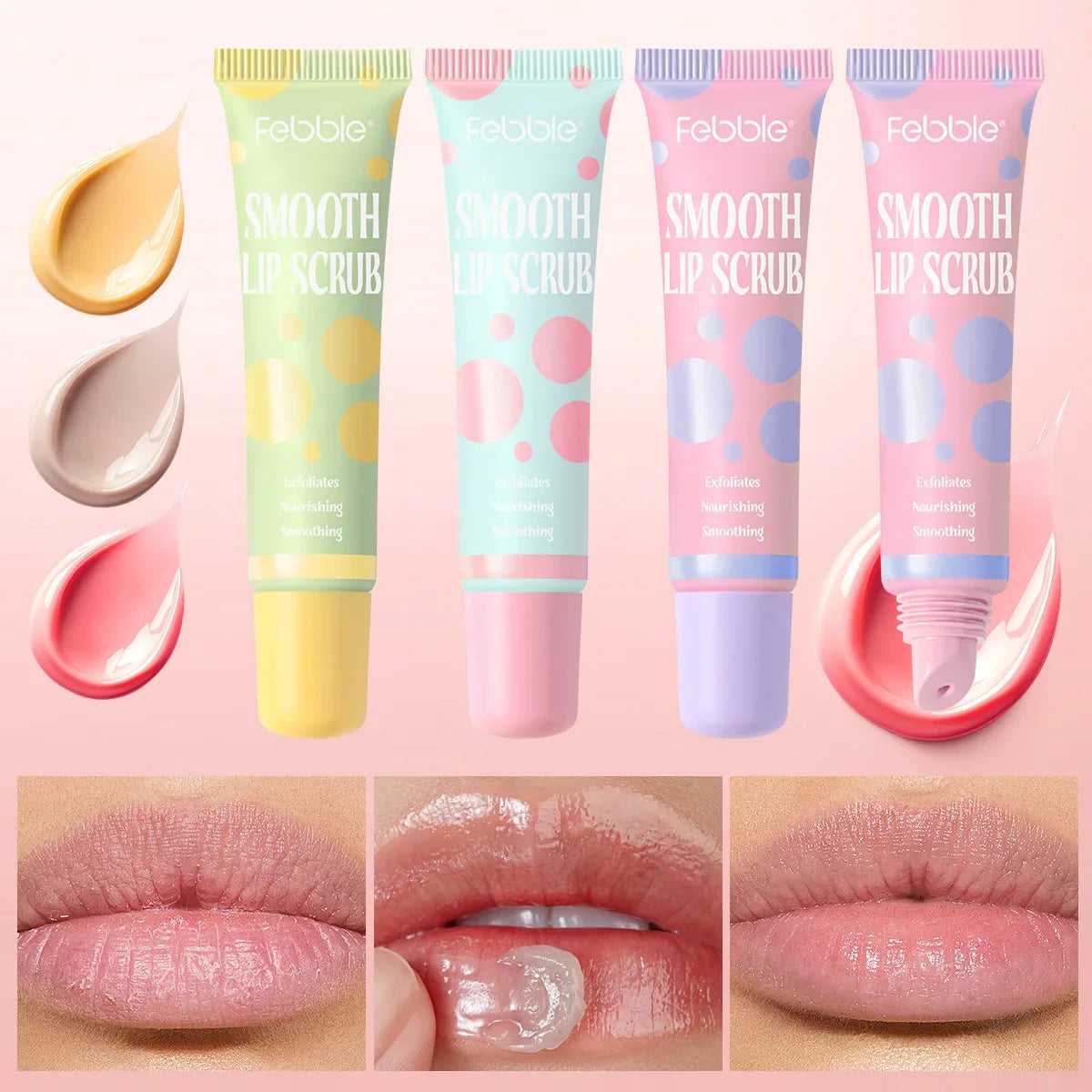 SAS Moisturizing Lip Scrub – Exfoliate, Brighten & Nourish Lip Scrub QXL