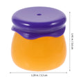 Mini Refillable Cream Jar | Leak-Proof Travel Sample Container Cosmetic Sample Jar QXL Dark Blue