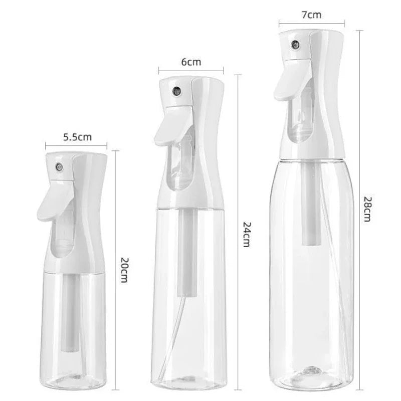 Continuous Mist Hair Spray Bottle Refillable 200/300/500ml Hair Spray Bottle QXL