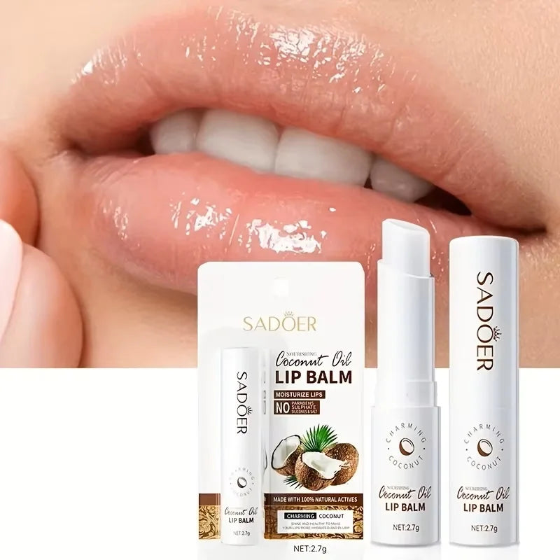 Coconut & Aloe Lip Balm with Vitamin C – Daily Moisture 2.7g Lip Balm QXL