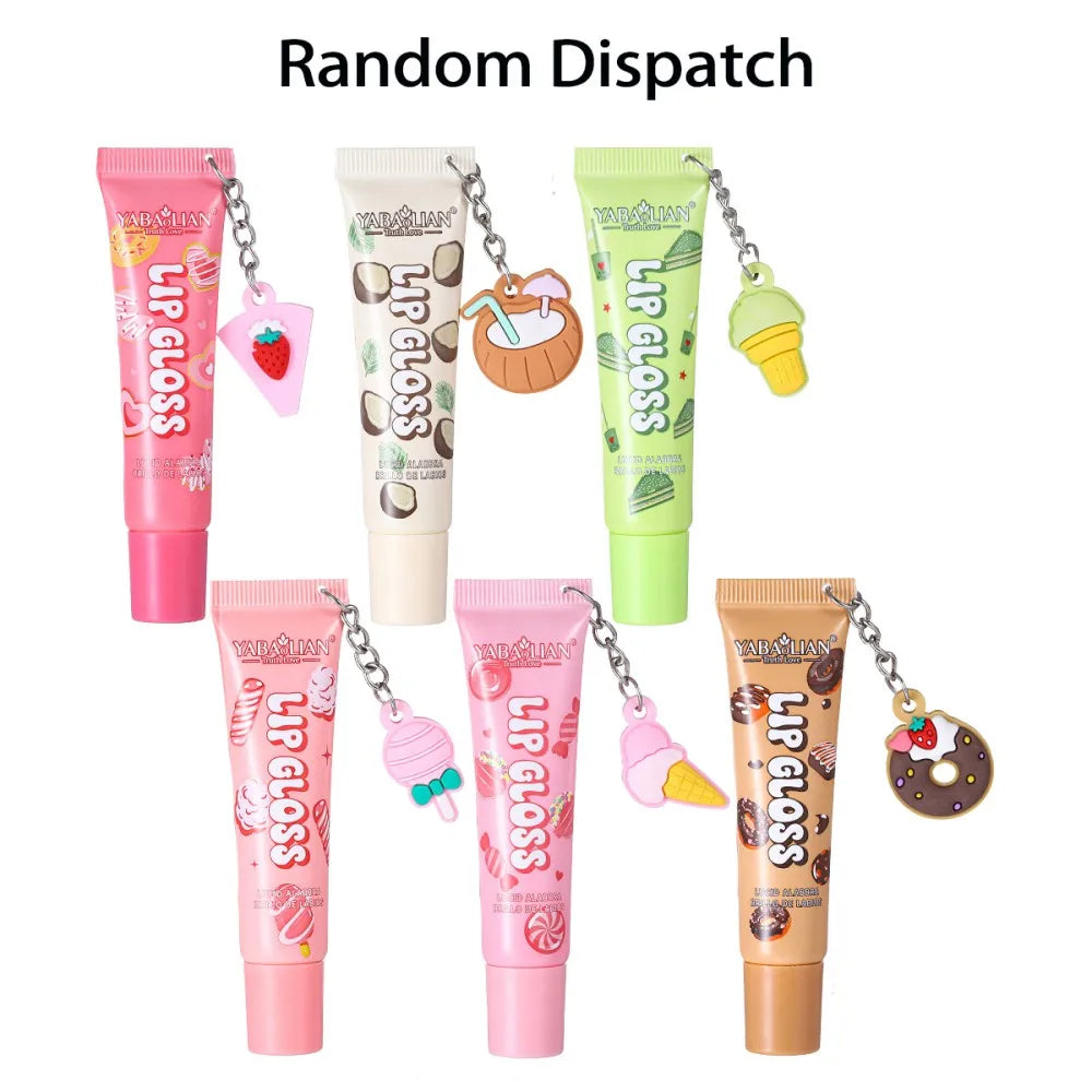 6-Color Crystal Jelly Lip Gloss | Moisturizing Glass Lips Jelly Lip Gloss QXL 1-Y3166