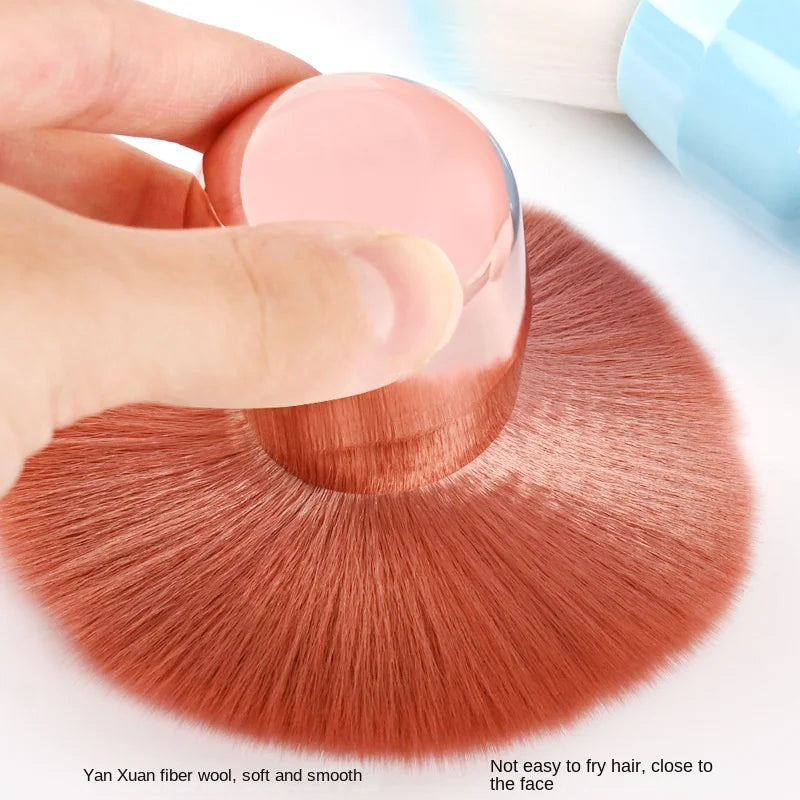 Large Loose Powder Brush – Soft Synthetic Face Makeup Brush Loose Powder Brush QXL