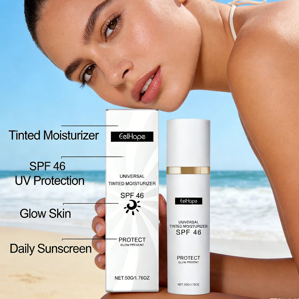 EELHOPE Tinted Moisturizer Sunscreen – Lightweight & Brightening Tinted Sunscreen Moisturizer QXL