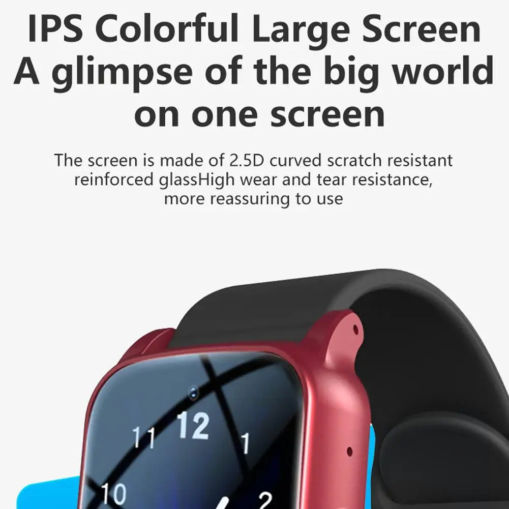 GPS Smart Watch for Seniors | SOS, Heart Rate & IP67 Senior GPS Smart Watch QXL