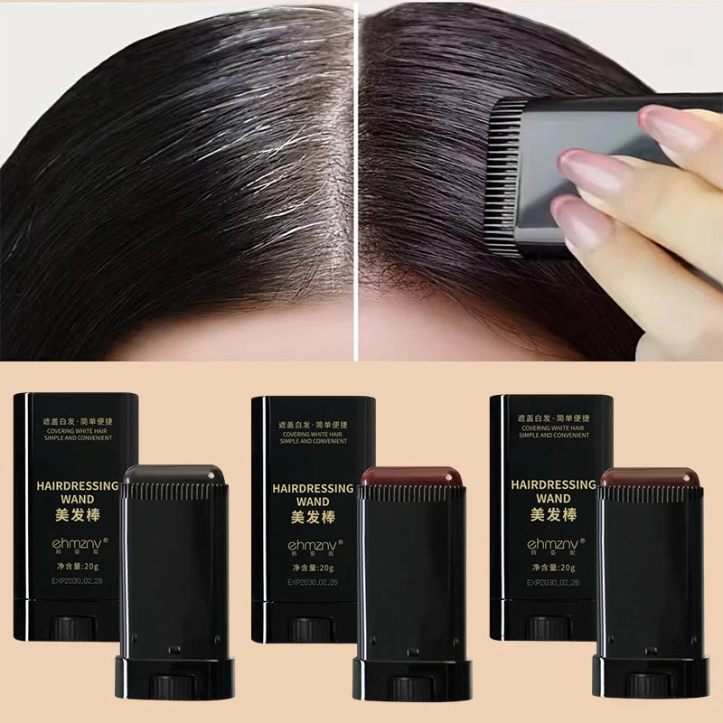 Hair Color Stick – Instant Gray Root & Hairline Coverage Hair Color Stick QXL