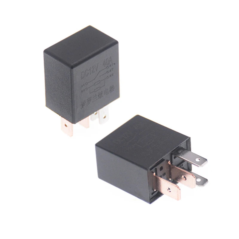 DC 12V 40A Automotive Relay SPDT 4-Pin | Car Alarm & Circuits Automotive Relay QXL