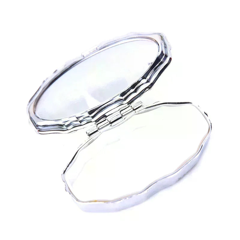 YOVIP Portable Metal Pill Box & Mini Storage Case – Silver Pill Box Organizer QXL