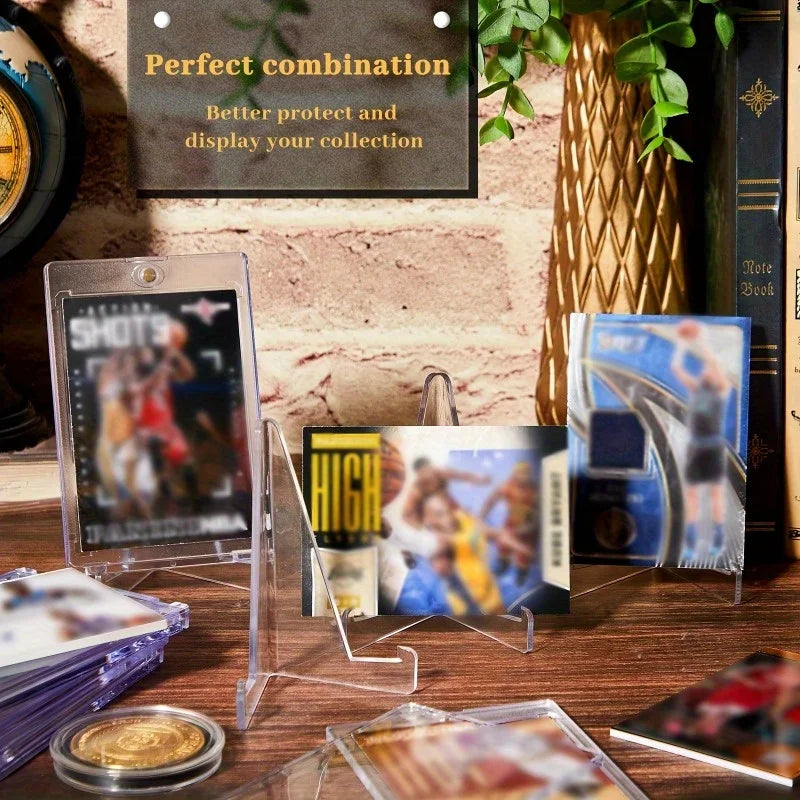 100 PT Magnetic Acrylic Trading Card Holder & Protector Case Trading Card Holder QXL