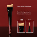 H78 Flat Head Foundation & Arc Mask Brush | Smooth Finish Foundation Makeup Brush QXL H78