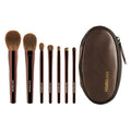 Hourglass 7-Piece Mini Portable Makeup Brush Set | Animal Hair Makeup Brush Set QXL Mini 7 Pcs