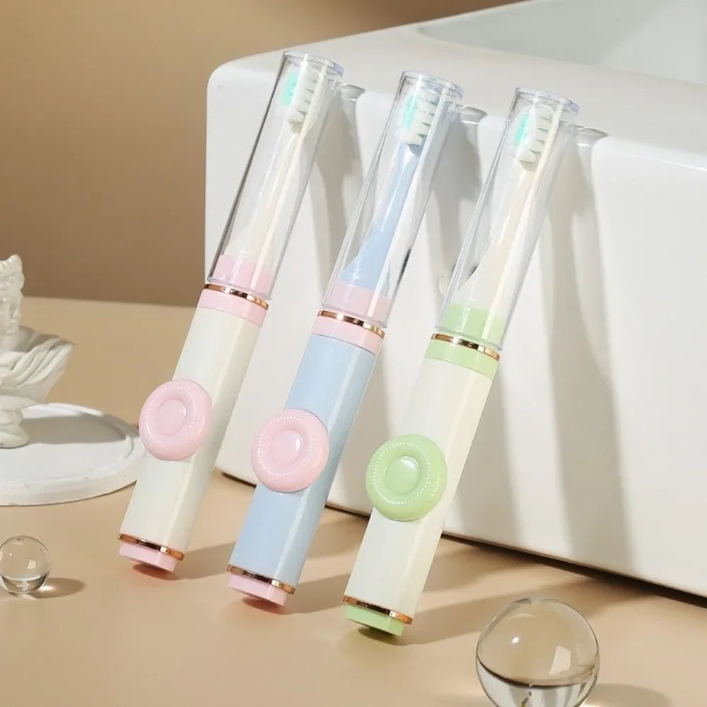 Foldable Travel Toothbrush | Soft Bristle Portable Oral Care Foldable Toothbrush QXL
