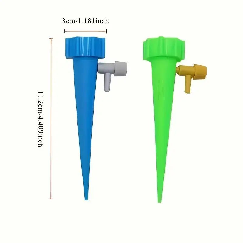 Self-Watering Plant Spikes 10/20-Pack | Drip Irrigation Stakes Plant Watering Spikes QXL