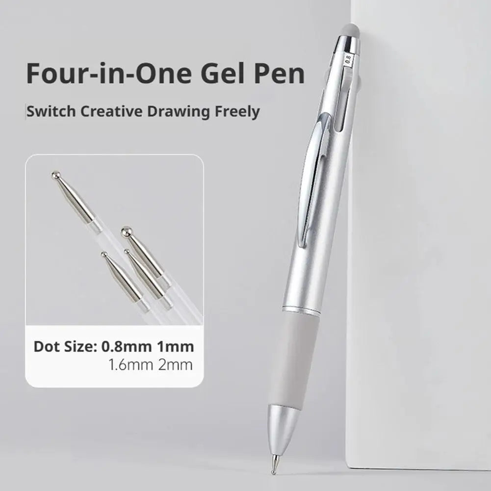 4-in-1 Cat Eye Nail Magnet Stick | Gel Polish Nail Art Tool Nail Magnet Stick QXL