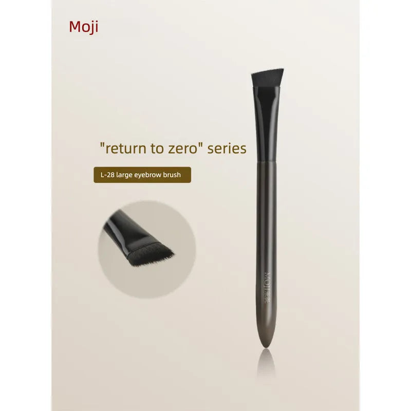 L28 Angled Eyebrow Brush | Mink Hair Professional Makeup Brush Eyebrow Makeup Brush QXL