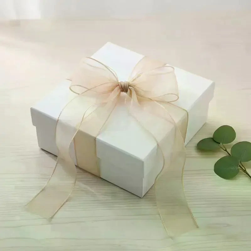 10-Yard Organza Wavy Edge Ribbon 4cm | Bouquet & Gift Wrap Organza Craft Ribbon QXL