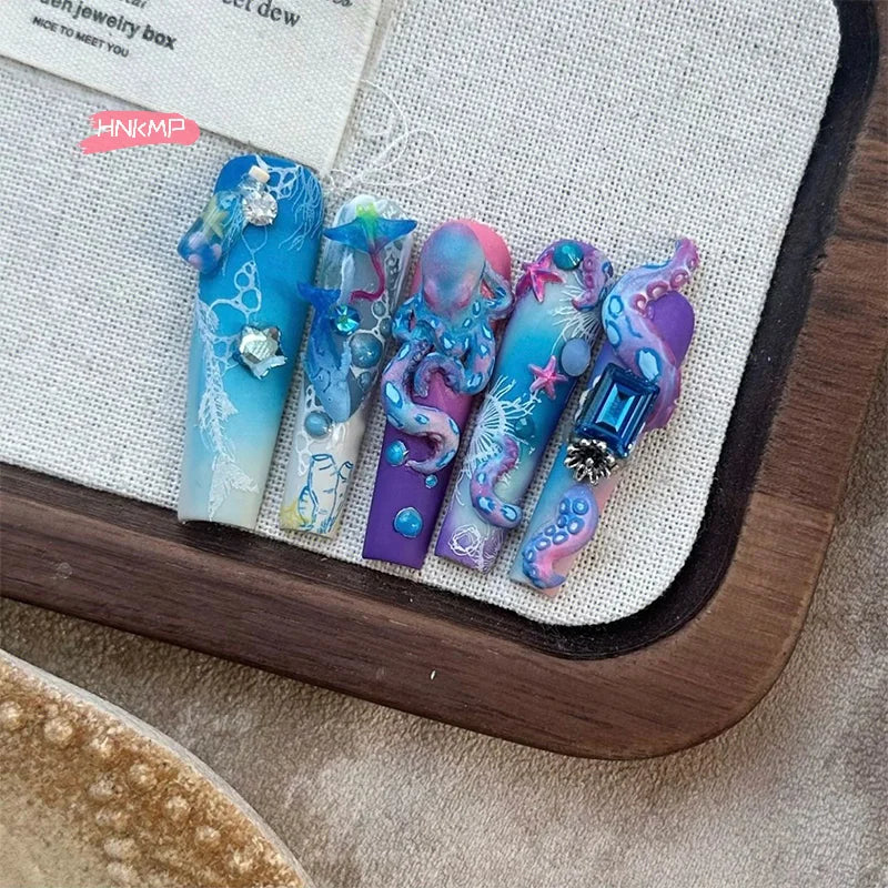 3D Silicone Nail Art Mold – Bunny, Strawberry & Ocean Designs Nail Art Mold QXL