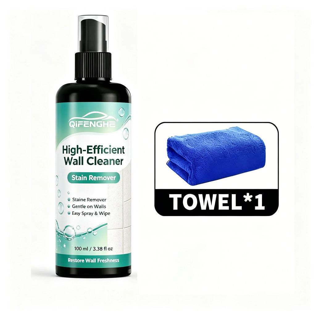 100ml Wall Stain Remover Spray | Graffiti & Handprint Cleaner Wall Cleaner Spray QXL