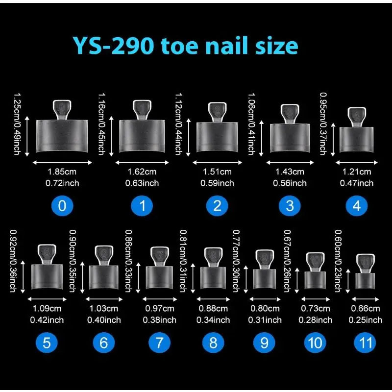 120-Pack Frosted Half Cover Fake Toe Nail Tips | Press On Fake Toe Nail Tips QXL 120pcs