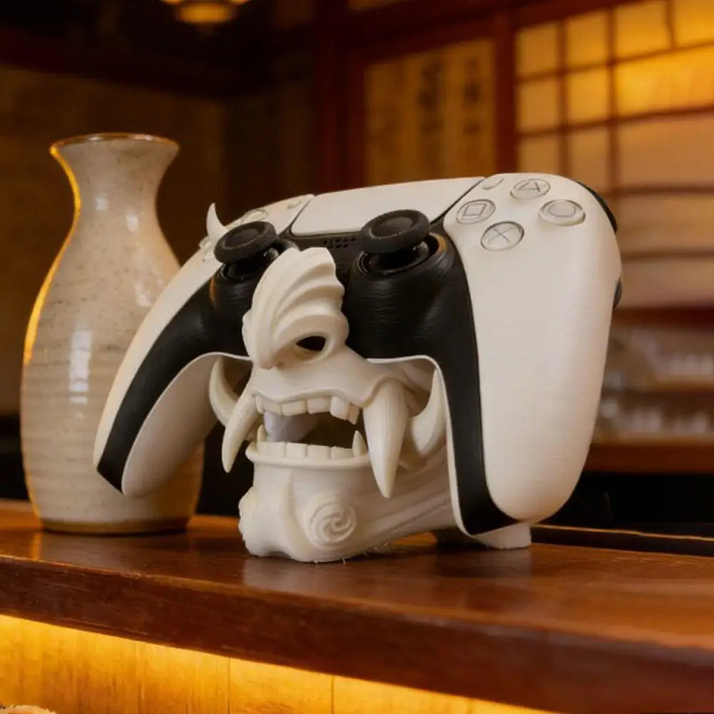 PS5 Controller Stand Ghost Mask | PLA Gamepad Display Dock Controller Display Stand QXL