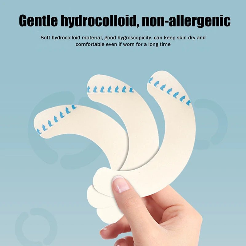 10-Pack Ostomy Barrier Strips | Hydrocolloid Flange Seal Tape Ostomy Barrier Strips QXL