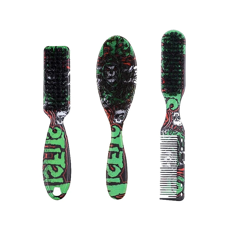 Double-Sided Barber Neck Brush & Beard Styling Comb Barber Neck Brush QXL