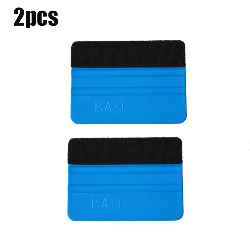 Suede Felt Vinyl Wrap Squeegee Scraper | Car Window Tint Tool Vinyl Wrap Squeegee QXL 2pcs
